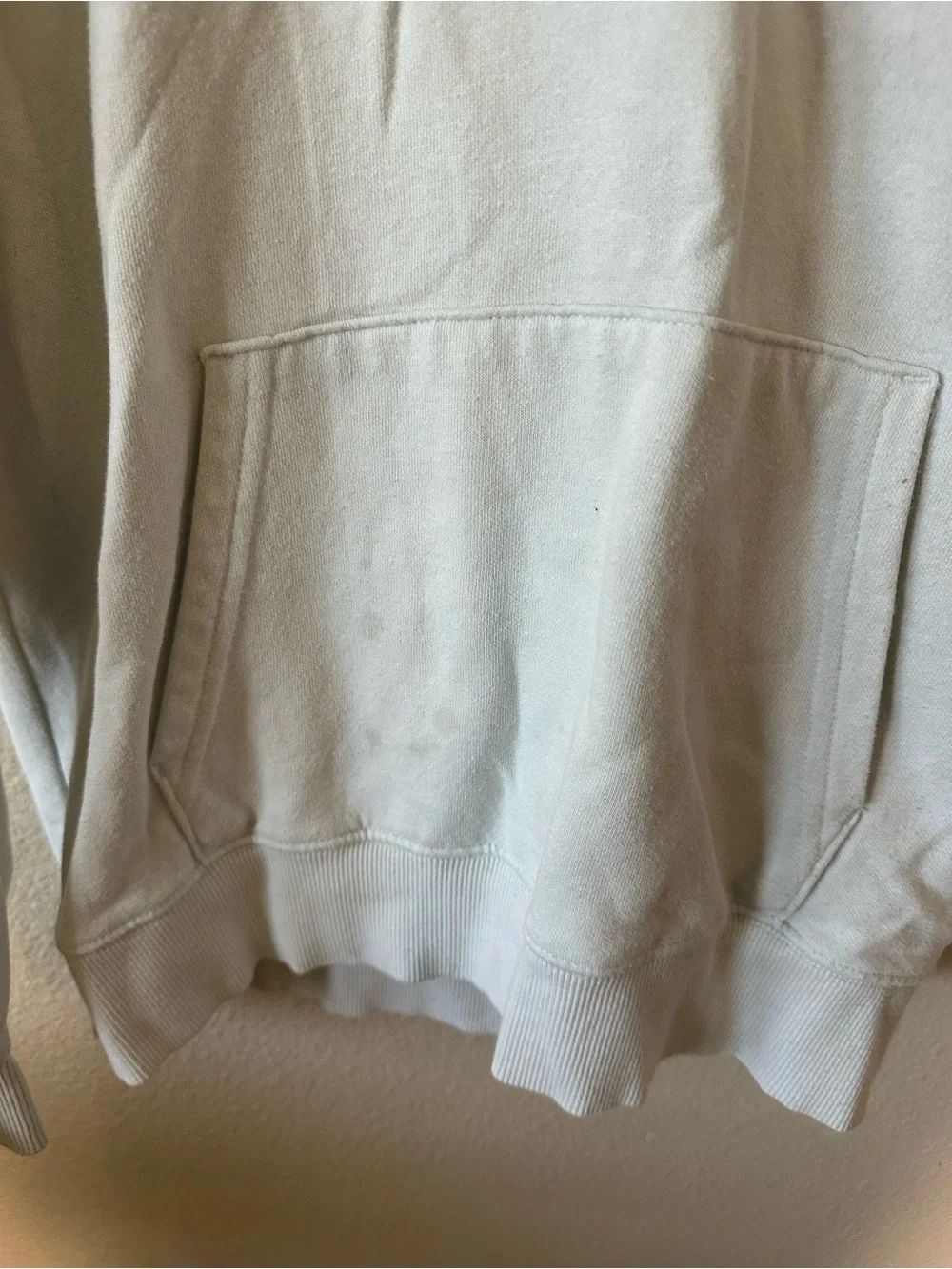 The North Face Light Blue Pullover Hoodie size S/ pre owned 1190